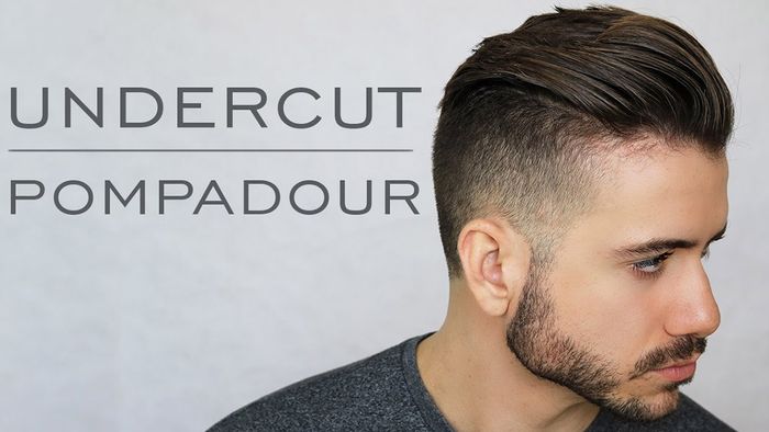 Kiểu tóc undercut nam Pompadour